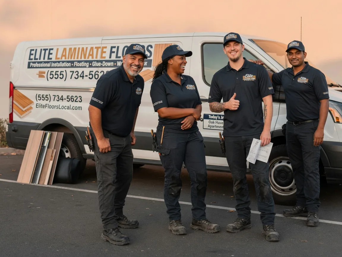 Laminate flooring installation company in Manderson, WY